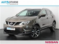 Nissan Qashqai - 1.2 Tekna | Panoramadak | Leder | 360° Camera | Navigatie | Stoelverwarming | Dodeh