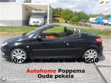 Peugeot 206 CC - - 1.6-16V nwe banden en lm wielen nwe apk