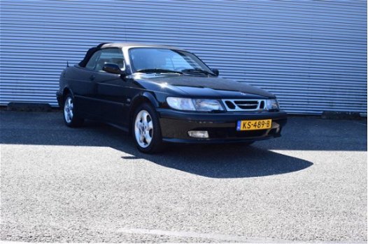 Saab 9-3 Cabrio - 2.0 turbo S Cabrio elect dak leer - 1