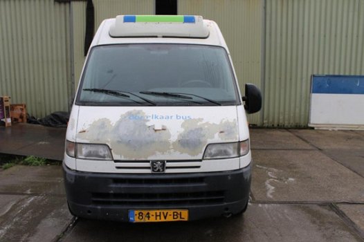 Peugeot Boxer - 320 MH 2.5 met rolstoellift loop of sloop - 1