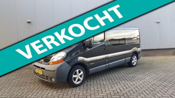 Renault Trafic - 1.9 dCi L2 H1 DC DUBBELE CABINE 159000km NAP 100 pk - 1