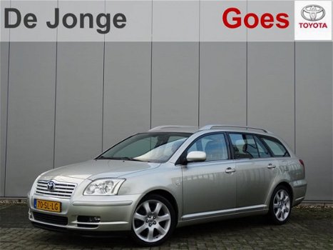 Toyota Avensis Wagon - 2.0 VVTi Executive | Leder | Stoelverwarming | Lichtmetalen velgen - 1