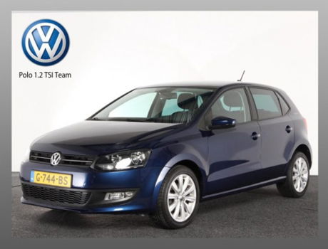 Volkswagen Polo - 1.2 TSI Team | 105pk. | navigatie | climatronic | stoel verwarming | - 1