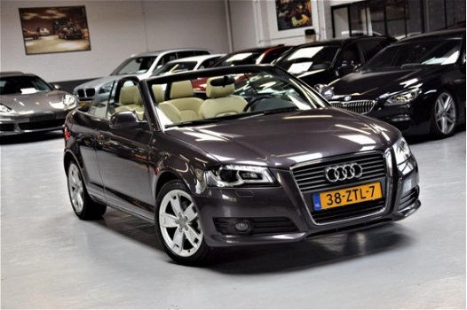 Audi A3 Cabriolet - 1.8 TFSI Attraction Pro Line Business Navi|Leder|Dealer onderhouden|Xenon| - 1