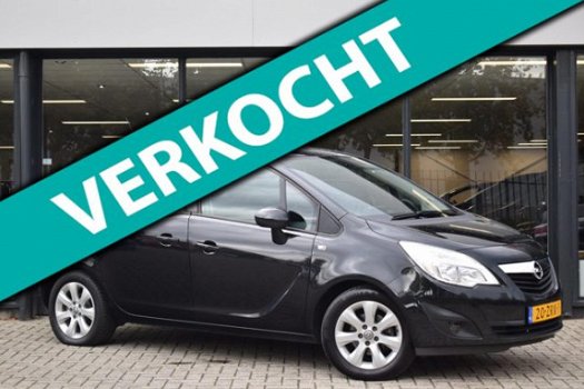 Opel Meriva - 1.4 Turbo Anniversary Edition 120PK 1e eig. met navi airco, telefoon, lmv en cruise co - 1