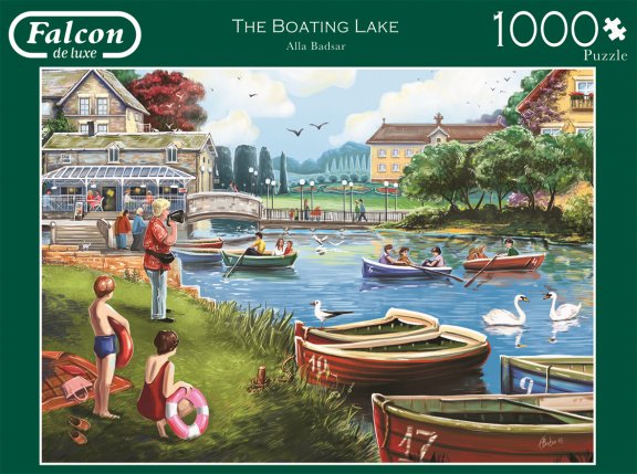 Falcon de Luxe - The Boating Lake - 1000 Stukjes - Afbeelding 2
