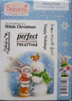 Crafter's Companion Bebunni Snowy hugs - 1