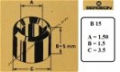 Bergeon bouchons = B 15 = Messing 30967 - 1 - Thumbnail