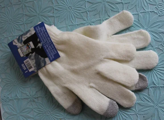 Handschoen met 2 touchscreen vingers - nr. 1