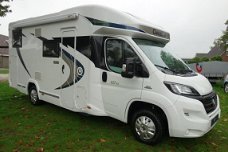 Chausson Flash 627 Ga Enkele bedden Hefbed 29000 km 2016