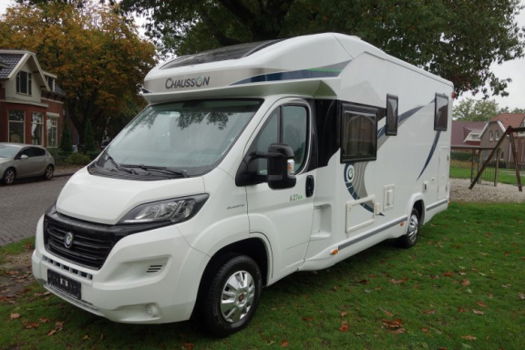 Chausson Flash 627 Ga Enkele bedden Hefbed 29000 km 2016 - 4