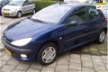 Peugeot 206 - 1.4 XR Gentry.5 Deurs.Airco.Trekhaak.Apk.Zuinig - 1 - Thumbnail