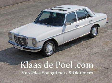 Mercedes-Benz 200-280 (W115) - 200-serie (240 D W115 240D automaat schuifdak 93.000 km met historie - 1