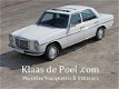 Mercedes-Benz 200-280 (W115) - 200-serie (240 D W115 240D automaat schuifdak 93.000 km met historie - 1 - Thumbnail