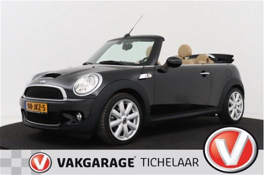 Mini Mini Cabrio - 1.6 Cooper S Chili 174 pk | Automaat | LEER | NAVI | Org NL - 1