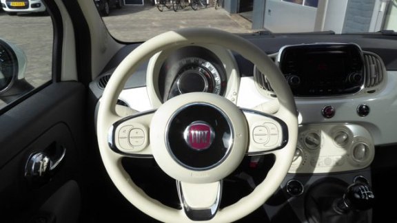 Fiat 500 C - Cabrio 80Pk Airco rood dak - 1