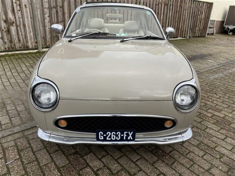 Nissan Figaro - 600 topaz mist, automaat, airco, turbo - 1