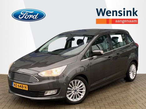 Ford Grand C-Max - 1.0 Titanium | Achteruitrijcamera | Parkeersensor voor en achter | Cruise Control - 1