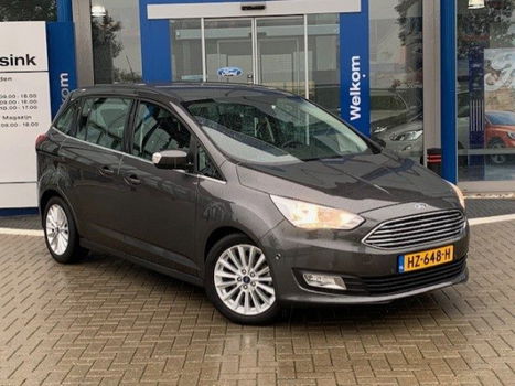 Ford Grand C-Max - 1.0 Titanium | Achteruitrijcamera | Parkeersensor voor en achter | Cruise Control - 1