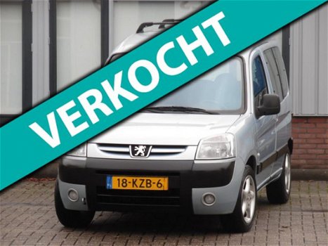 Peugeot Partner MPV - 1.6-16V VTC NIEUWE APK/2X SCHUIFDEUREN/AIRCO/SUPER NETTE - 1