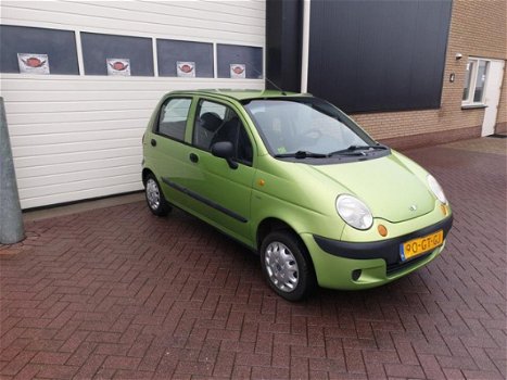 Daewoo Matiz - 0.8 Style apk tot 11-05-2020/elek ramen/auto rijd en schakelt goed - 1