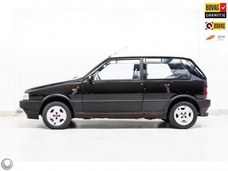 Fiat Uno - - 1.4 Turbo , airco, lederen bekleding en open dak (orginele fabrieksopties) - 1