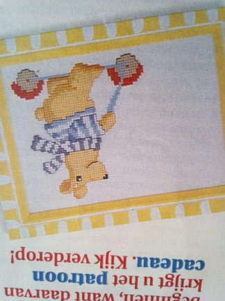 Margriet nummer 37, 1997 met borduurpatroontje Steppende Winnie de Poeh - Afbeelding 2