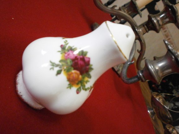 Royal Albert England, zout vaatje - Afbeelding 2