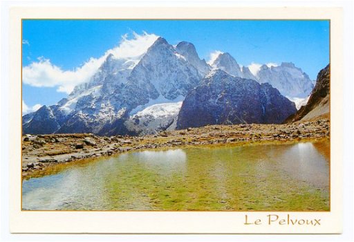 P069 Le Pelvoux et l'Ailefroide vus de Tuckett / Frankrijk - 1