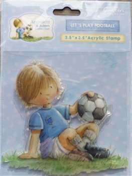 Clearstamp Crafter's Companion Football - 1