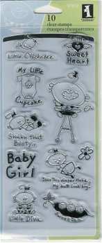 Clearstamp Inkadinkado Little cupcake - 1