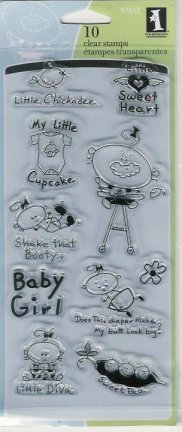 Clearstamp Inkadinkado Little cupcake