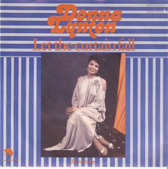 Singel Donna Lynton - Let the curtain fall / Be my baby - 1