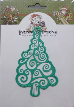 Yvonne Creations Swirly Tree CDD10001 - 1