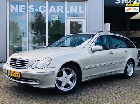 Mercedes-Benz C-klasse Combi - 270 CDI Avantgarde Schuifdak, Vol Leer, Uitzonderlijk Nette Staat - 1