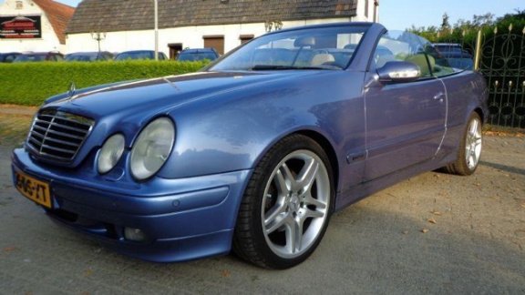 Mercedes-Benz CLK-klasse Cabrio - 320 Elegance NIEUWSTAAT UNIEK IN NL YOUNGTIMER - 1