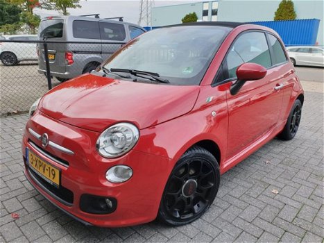 Fiat 500 C - Cabrio 0.9 TwinAir Turbo 500S Full Option VOLLEDER NAVIGATIE XENON PDC - 1