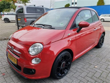 Fiat 500 C - Cabrio 0.9 TwinAir Turbo 500S Full Option VOLLEDER NAVIGATIE XENON PDC - 1