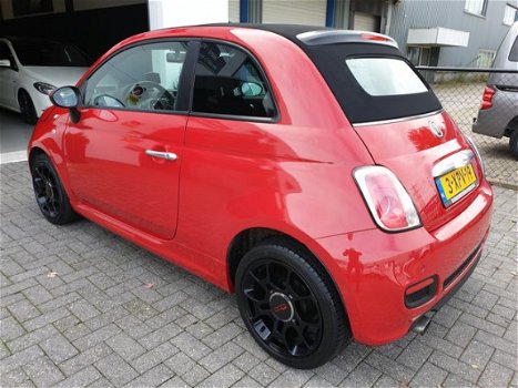 Fiat 500 C - Cabrio 0.9 TwinAir Turbo 500S Full Option VOLLEDER NAVIGATIE XENON PDC - 1