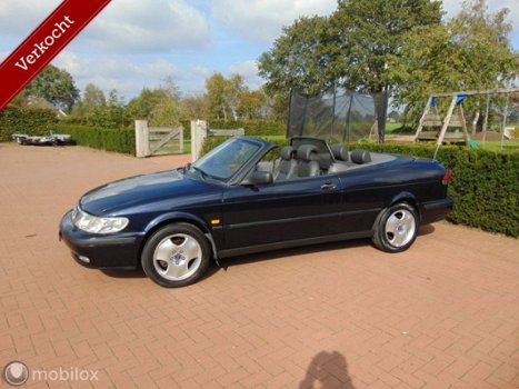 Saab 9-3 Cabrio - 2.3 S, Bj 1998, Nette Originele Auto - 1