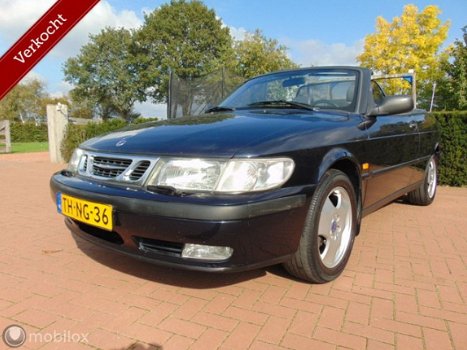 Saab 9-3 Cabrio - 2.3 S, Bj 1998, Nette Originele Auto - 1