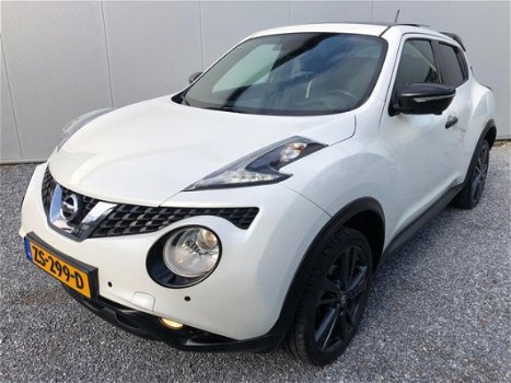 Nissan Juke - 1.6 DIG-T Tekna AUTOMAAT CRUISE CLIMA CAMERA 360 NAVI PANORAMADAK LEDER START/STOP PDC - 1