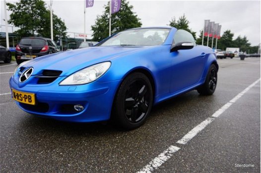 Mercedes-Benz SLK-klasse - 350 Comand Leder Xenon Airscarf Airco Windschot - 1