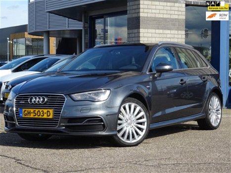 Audi A3 Sportback - E-TRON PHEV 2X S-LINE PANO-DAK SPORT-LEER EX-BTW FULL-MAP NAVI B&O ECC LED LMV18 - 1