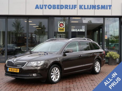 Skoda Superb Combi - 1.6 TDI Ambition Business | xenon | navi | parkeersensoren | trekhaak | - 1