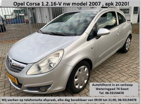 Opel Corsa - 1.2-16V Rhythm , Diverse op voorraad Tevens inkoop Auto's 06-53154478 - 1