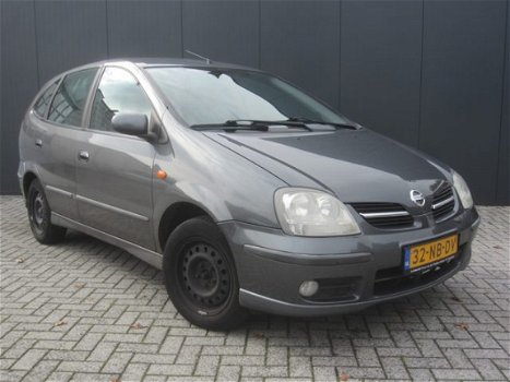 Nissan Almera Tino - 1.8 Acenta * Camera * Airco * Trekhaak * Cruise * AUTOMAAT * Vingerhoets; 995+ - 1