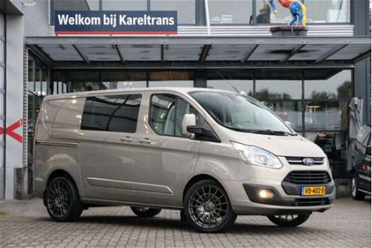 Ford Transit Custom - 270 2.2 TDCI 125 | DC | 2x Schuifdeur | Limited | DAB | Orig. Navi | Camera | - 1