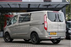 Ford Transit Custom - 270 2.2 TDCI 125 | DC | 2x Schuifdeur | Limited | DAB | Orig. Navi | Camera |