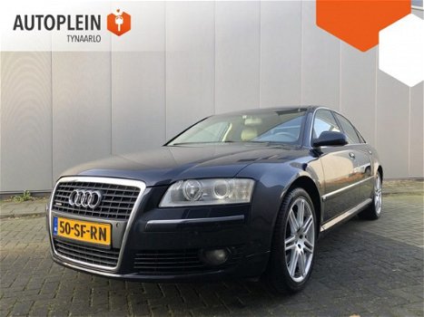 Audi A8 - 3.2 FSI Quattro |Luchtvering|Navi|Leder|NL Auto|NAP|Xenon|Zeer Netjes|PDC - 1